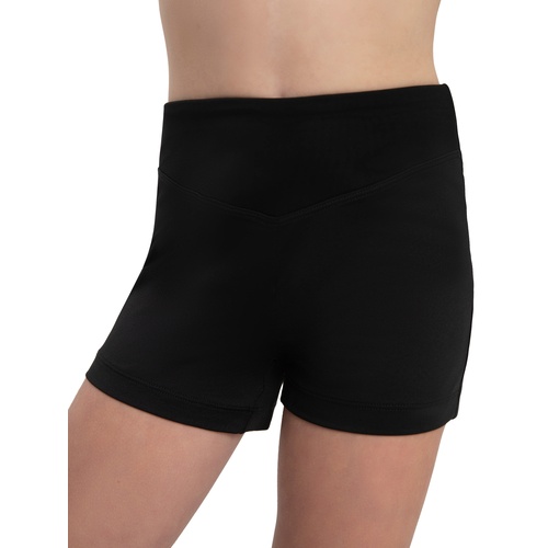 Capezio Jewel Short; Black; Child Toddler