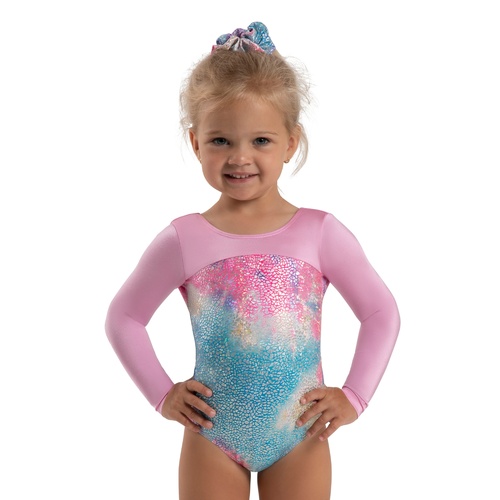 Capezio Lightwave Leotard; Pink Unicorn Sparkle; Child Toddler