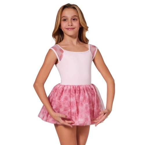 Capezio Coming Up Roses Camellia Dress; Child Toddler; Pink