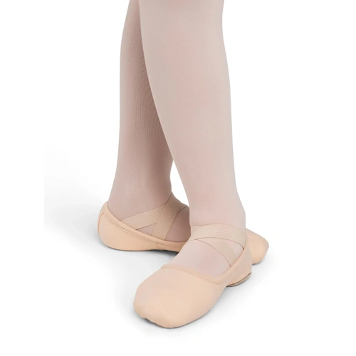 Capezio Margot Canvas Ballet Slipper; Child; Medium;  Toddler 8;  