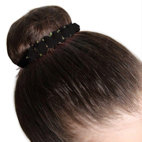 Bloch Flower Ribbons Small; Black