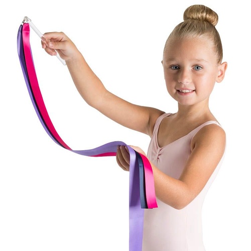 Bloch Grade 1 RAD Ribbon Stick Set; Fuchsia