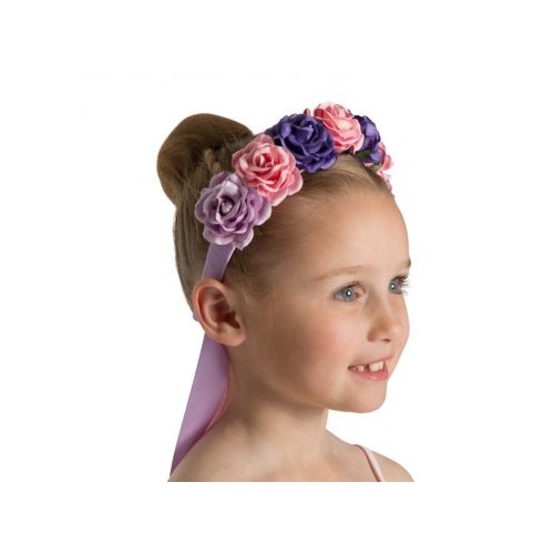 Bloch Grade 3 RAD Flower Head Dress; Light Pink