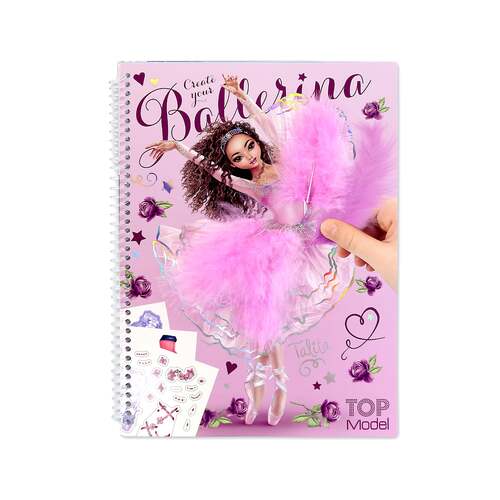 Top Model - Create Your Ballerina Colouring Book