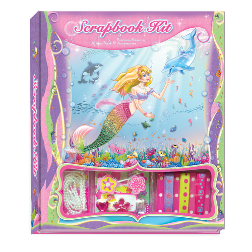Mad Ally Scrapbook Kit Mermaid