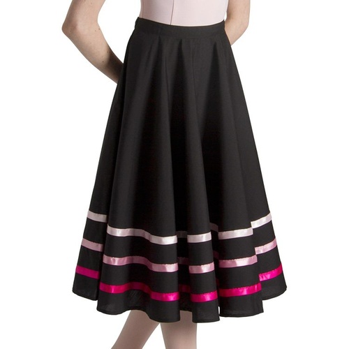 Bloch Pink Ribbon Character Skirt Girls Small