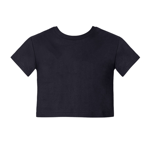 Energetiks Parker Cropped Tee Adult X- Small; Black 