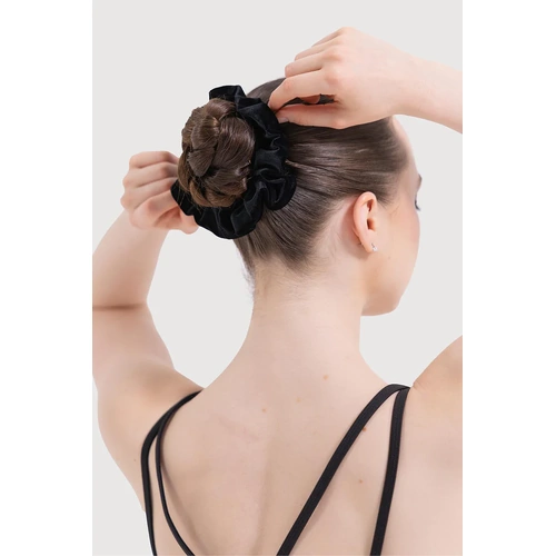 Bloch Velvet Scrunchie; One Size; Black