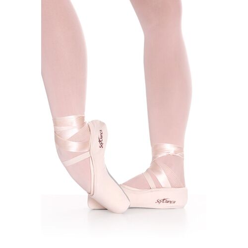 So Danca Pointe Shoe Cover Medium; Pink