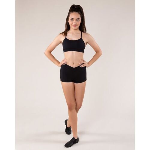 Energetiks Teagan Crop Top Adult X- Small; Black