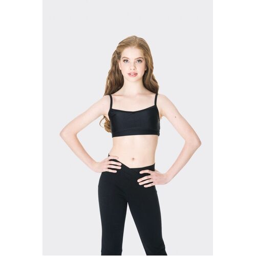 Studio 7 Camisole Crop Top Adult Medium; Black