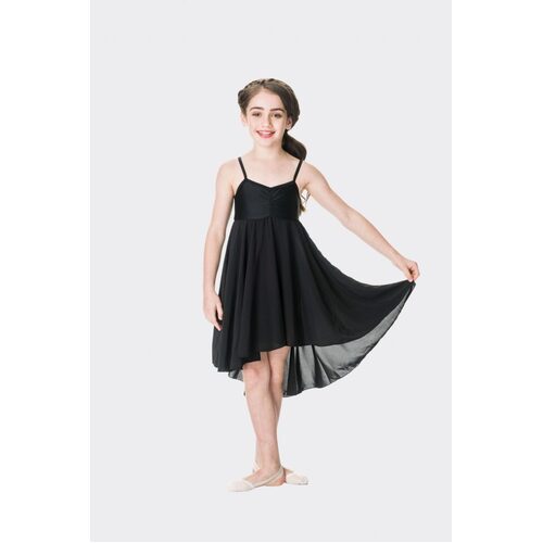 Studio 7 Princess Chiffon Dress Adult Medium;Black