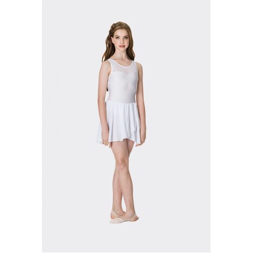 Studio 7 Mesh Lyrical Dress Adult Large; White