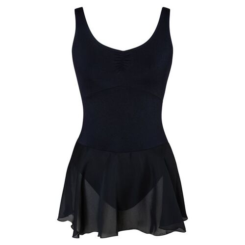 Energetiks Ashley Leotard with Skirt Adult X- Small; Black