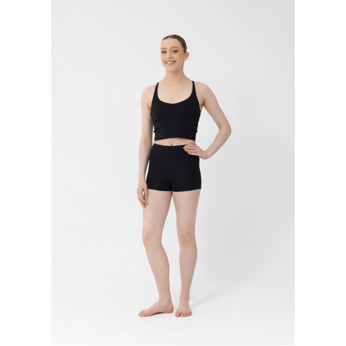 Studio 7 Zali  Crop Top; Black; Adult Small