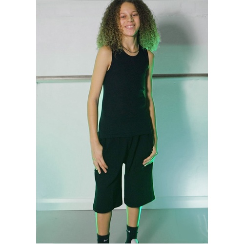 Studio 7 Kael Track Short Adult Medium; Black