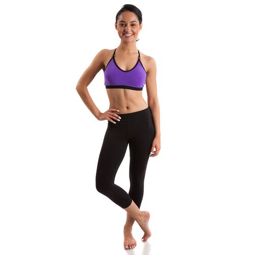 Energetiks Madison 7/8 Legging Adult X- Small; Black