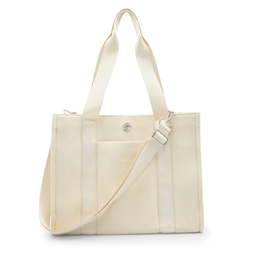 Capezio Soho Canvas Tote Bag; One Size; Butter