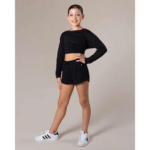 Energetiks Brooklyn Dance Short Child Small; Black