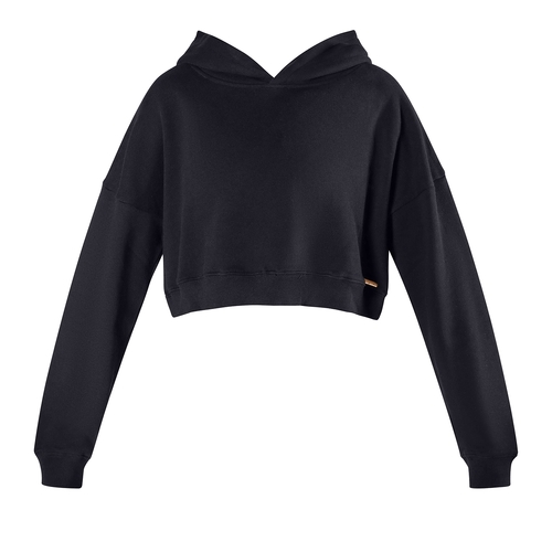 Energetiks Avery Cropped Hoodie Child X-Small; Black