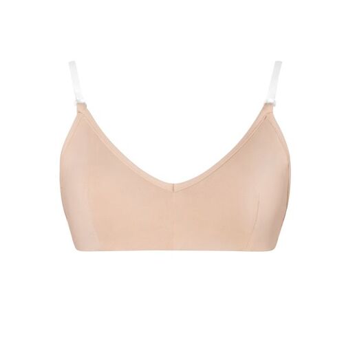 Nude Bra Clear Strap