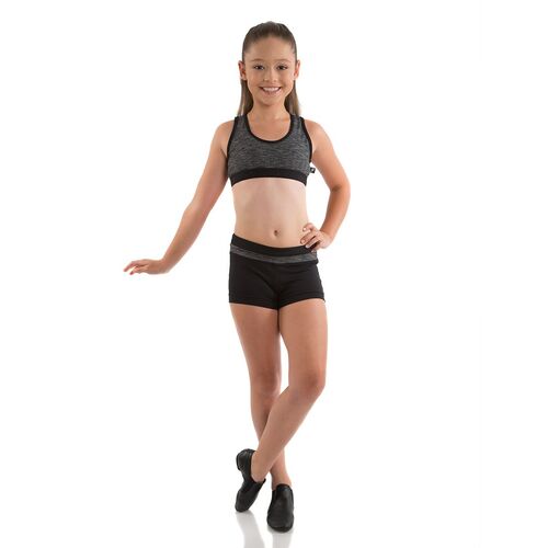 Energetiks Ava Crop Top Child Small; Black