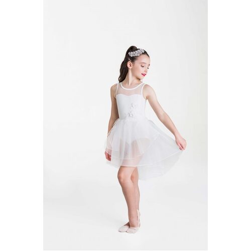 Studio 7 Angelic Lyrical Dress Child X- Small; White