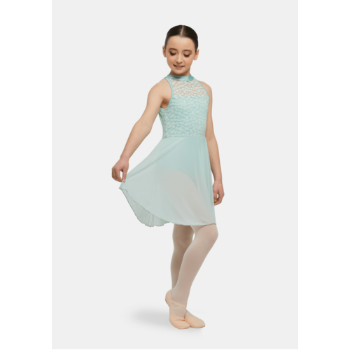 Studio 7 Amelia Lyrical Dress Child Small; Soft Mint