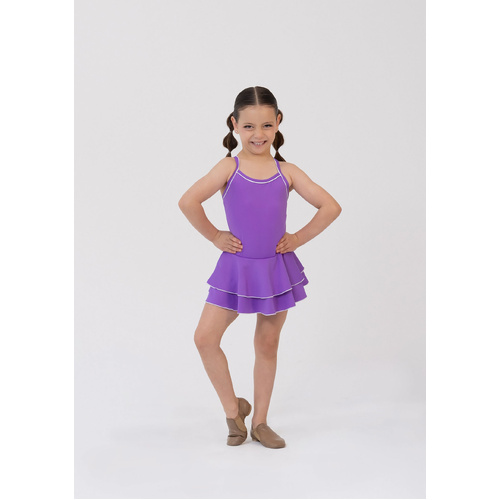Studio 7 Cindy Dress; Amethyst; Child X- Small