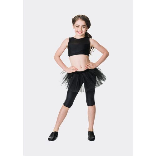 Studio 7 Tutu Skirt Child Large; Black 