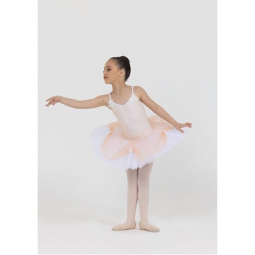 Studio 7 Blossom Tutu Child X- Small; Apricot