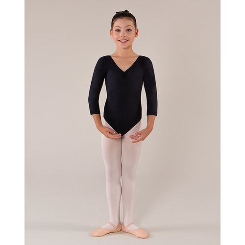 Energetiks Mara Leotard Child Small; Black