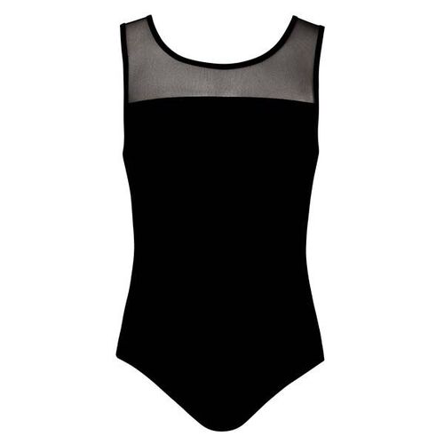 Energetiks Lisa Mesh Leotard Child X- Small; Black