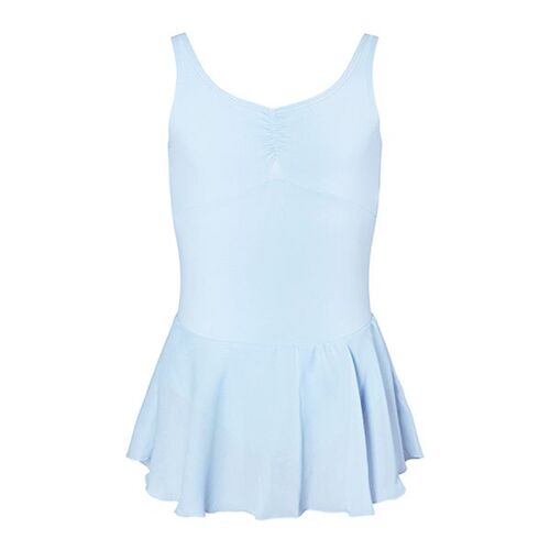 Energetiks Ashley Leotard with Skirt Child X- Small; Baby Blue