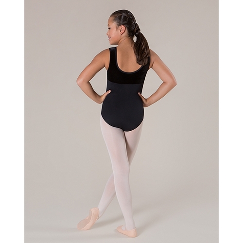Energetiks Alda Velvet Leotard Child Small; Black 