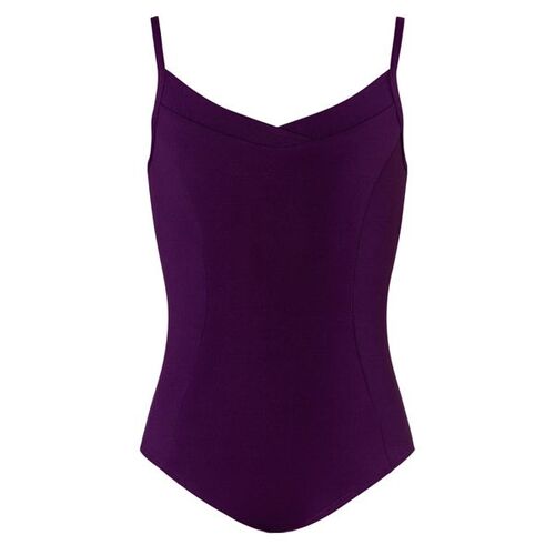 Energetiks Katherine Camisole Leotard Child X- Small; Aubergine