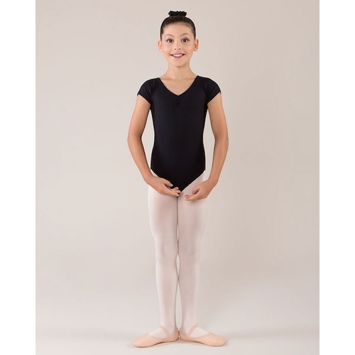 Energetiks Heidi Leotard Child XX- Small; Black