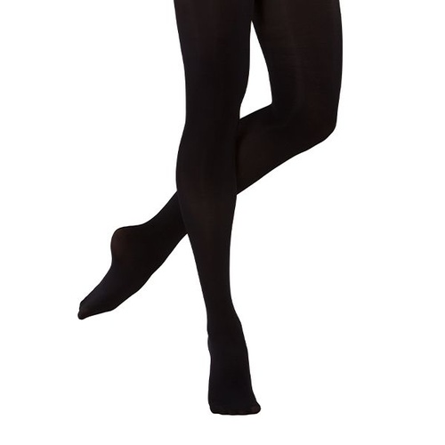 Energetiks Classic Footed Dance Tights Child X- Small; Black