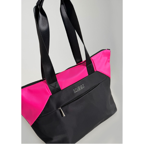 Studio 7 Tilly Tote Bag; Neon Pink;