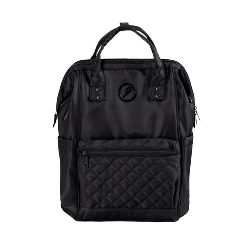Energetiks Nova Quilted Backpack; Black; Adult One Size