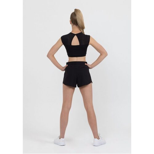 Studio 7 Eco Running Shorts Adult Small; Black
