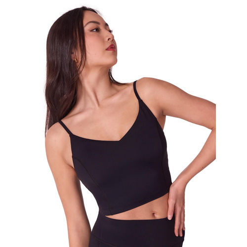 Capezio Soft Elegance Dance Cami Top; Adult X- Small; Black