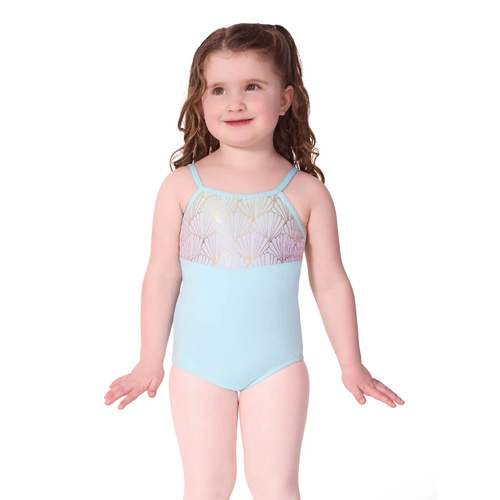 Capezio Sea Star Venus Camisole Leotard; Turquiose; Child Small