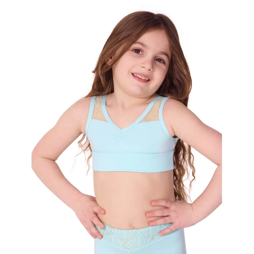 Capezio Sea Star Starfish Top; Turquiose; Child Toddler