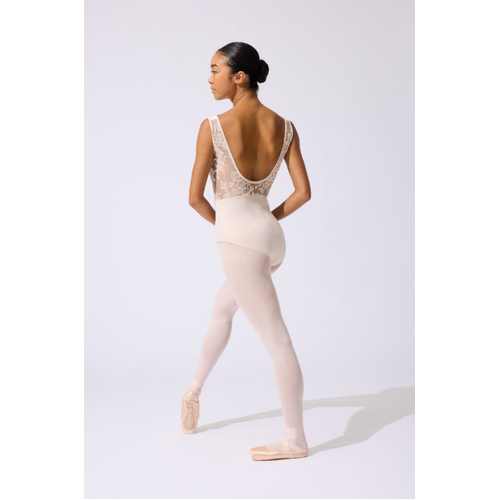 Capezio Cristobal Leotard; Crystal Grey; Adult X- Small