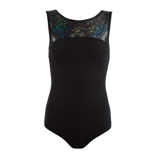 Energetiks Star Leotard Adult Large; Black