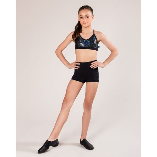 Energetiks Mia Boy Leg Metallic Child X- Small; Black