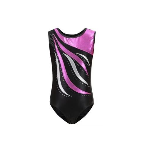 Flame Gymnastics Leotard Child 8; Pink