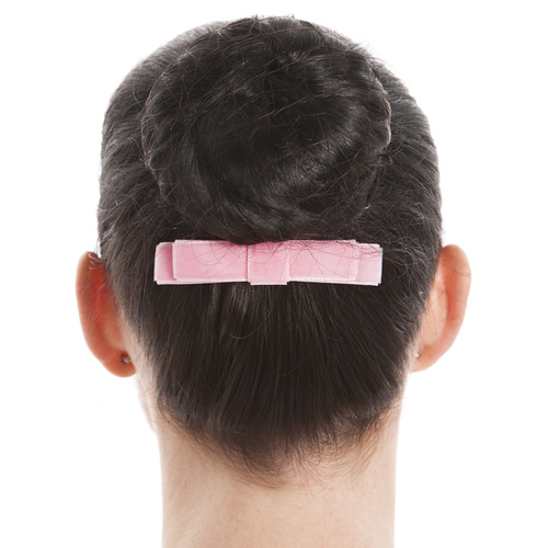 Energetiks Velvet Hair Bow; Ballet Pink