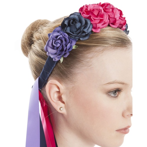 Energetiks Flower Head Piece Colour; Dark